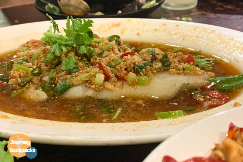 台北大安美食推薦：豆酥鱈魚。（圖／酒妮背包攝）