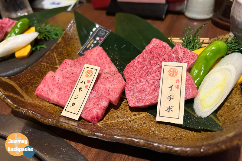 日本神戶牛推薦：當日二種特選神戶牛肉（圖／酒妮背包攝）