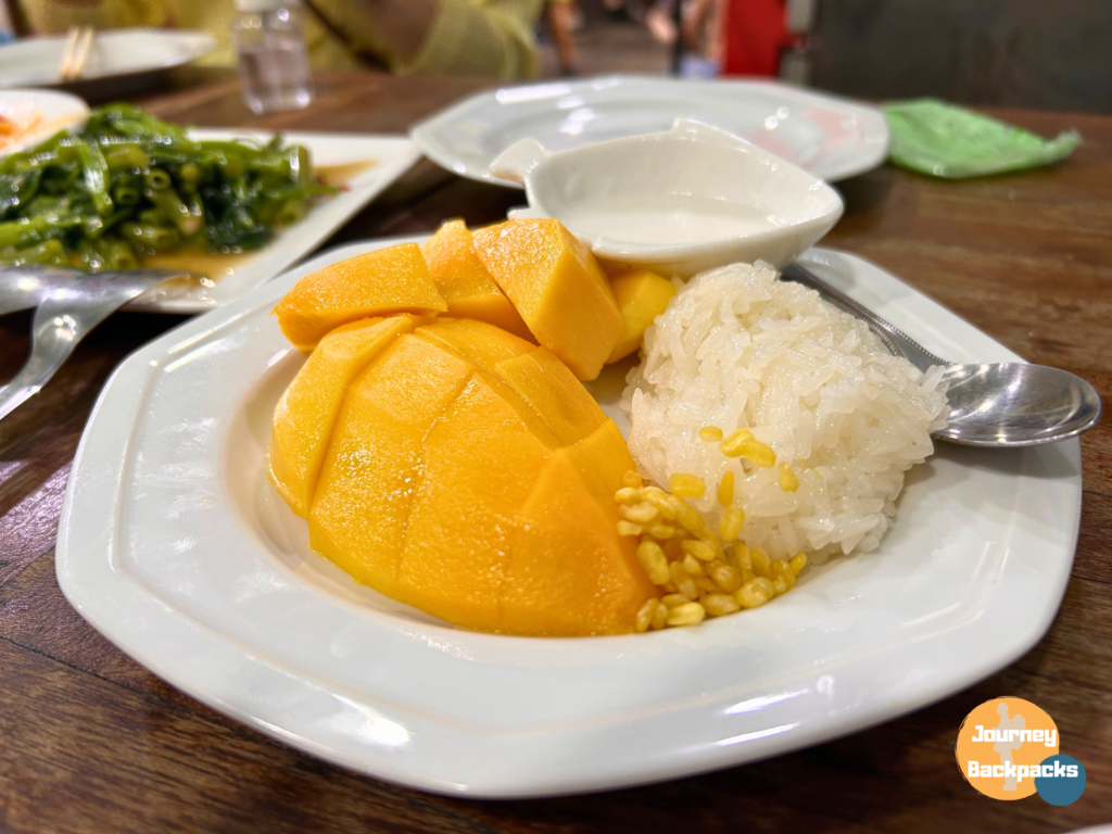 Pad Thai La cuisine芒果糯米飯（圖／酒妮背包攝）
