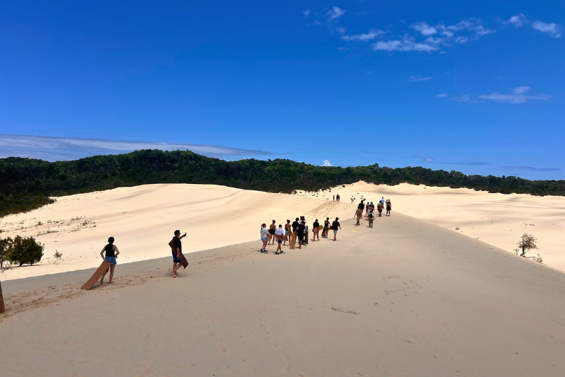 摩頓島的沙地超像沙漠大到看不見盡頭 摩頓島的沙地超像沙漠大到看不見盡頭
