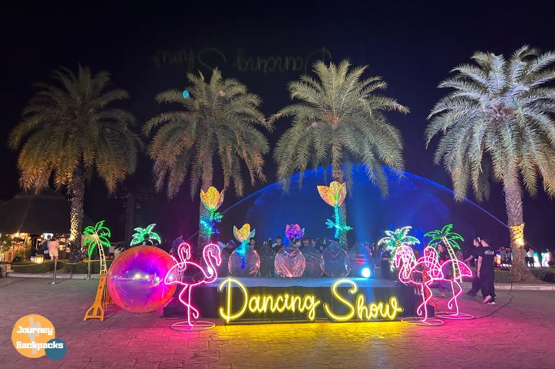 夜間舞蹈水舞秀