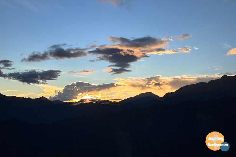 阿里山日出變化