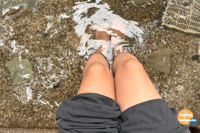 礁溪溫泉公園泡湯