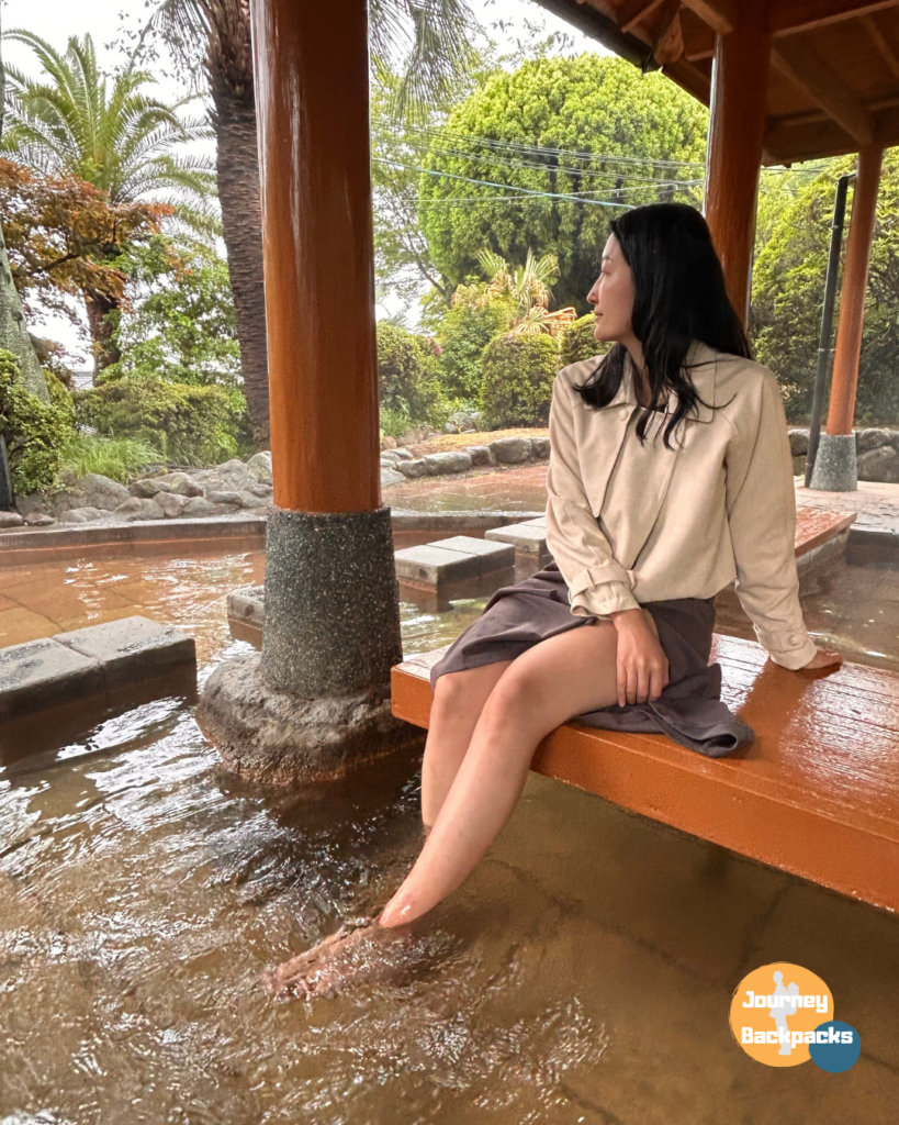 海地獄足湯